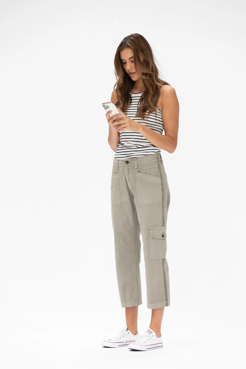 Aneke Crop Pants - Iron Grey - Image 3