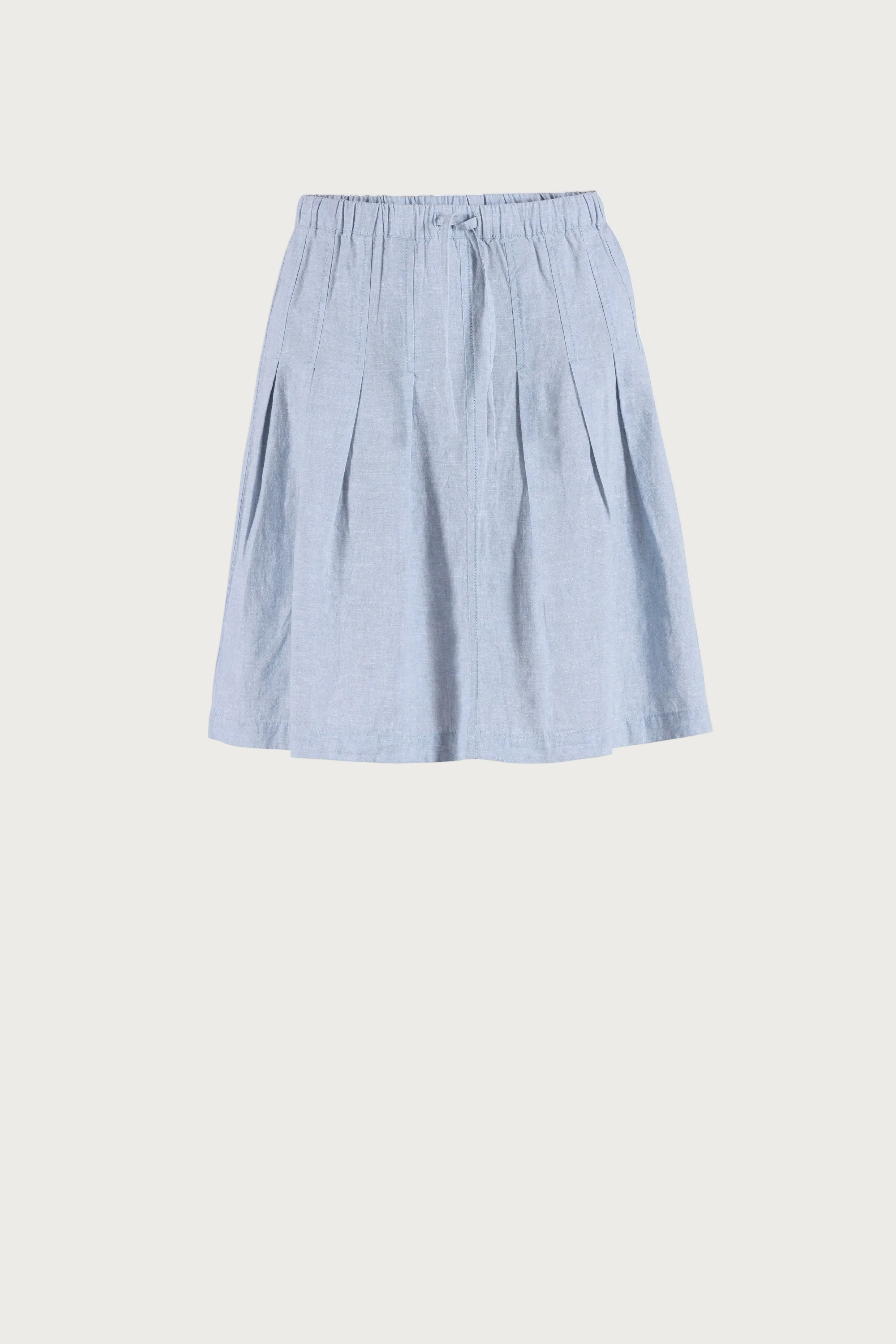 Anemone linen Skirt - Heaven Melange - Image 2