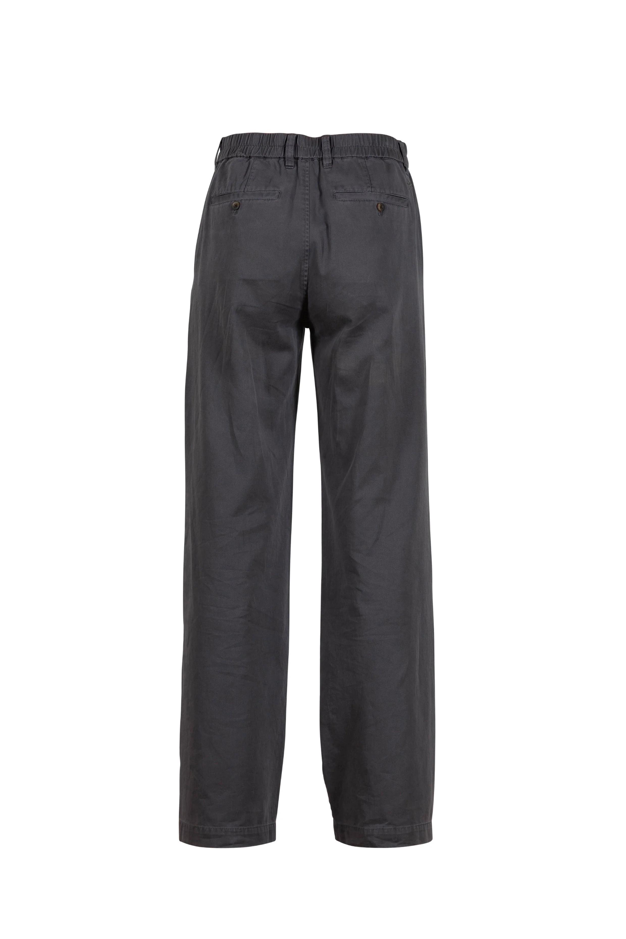 Christine Twill Trousers - Iron Grey - Image 4