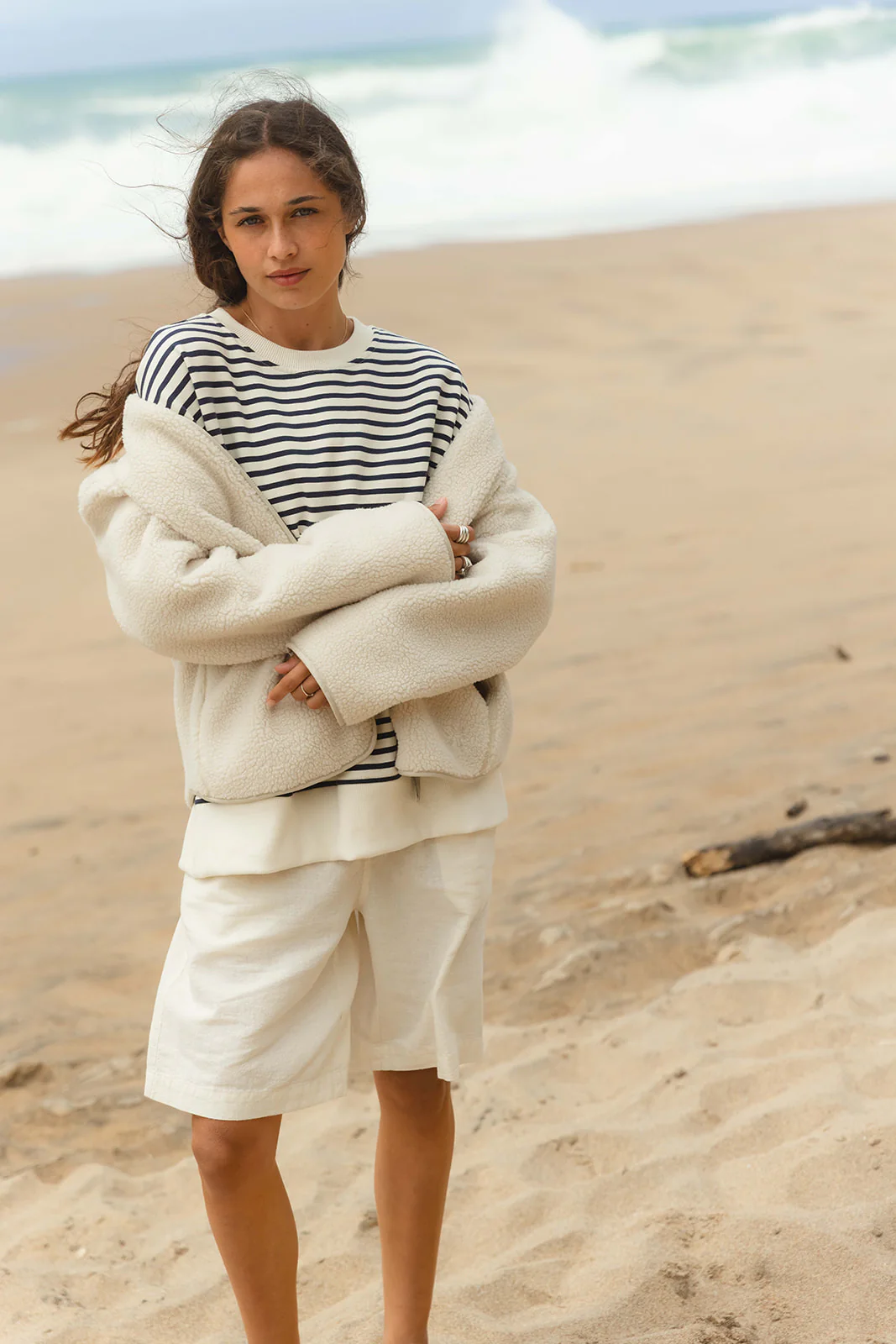 Davida Bermudas - Cream - Image 3