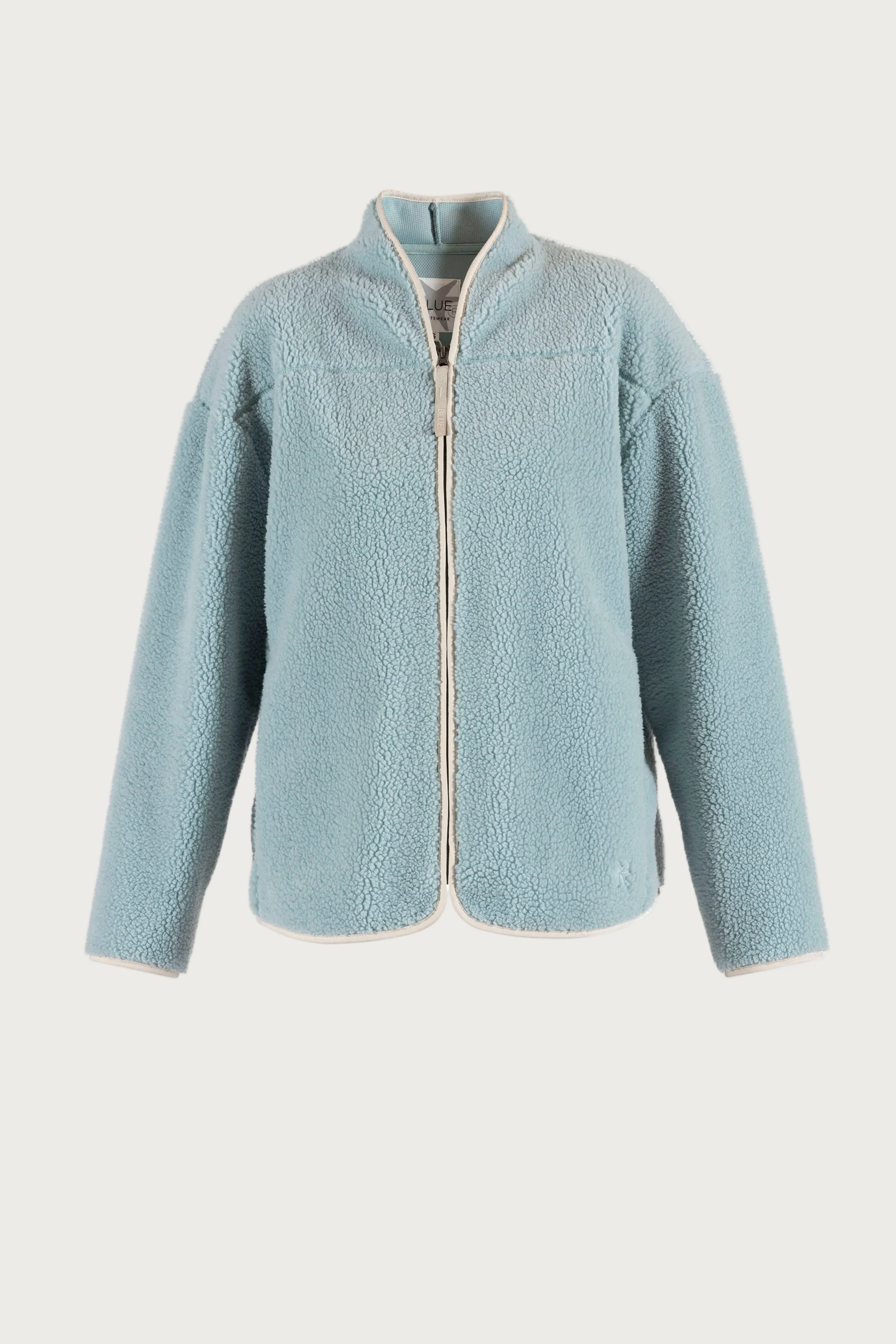 Delta Teddyfleece Jacket - Aqua - Image 2
