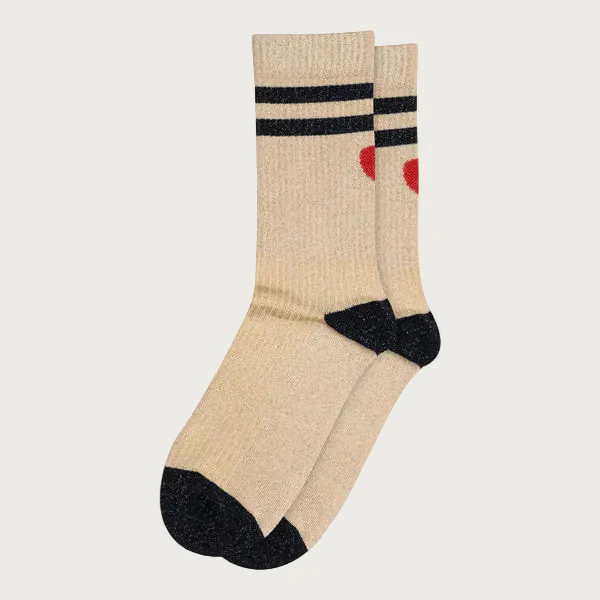 Elga Socks (12-79755-753) - Champagne Beige