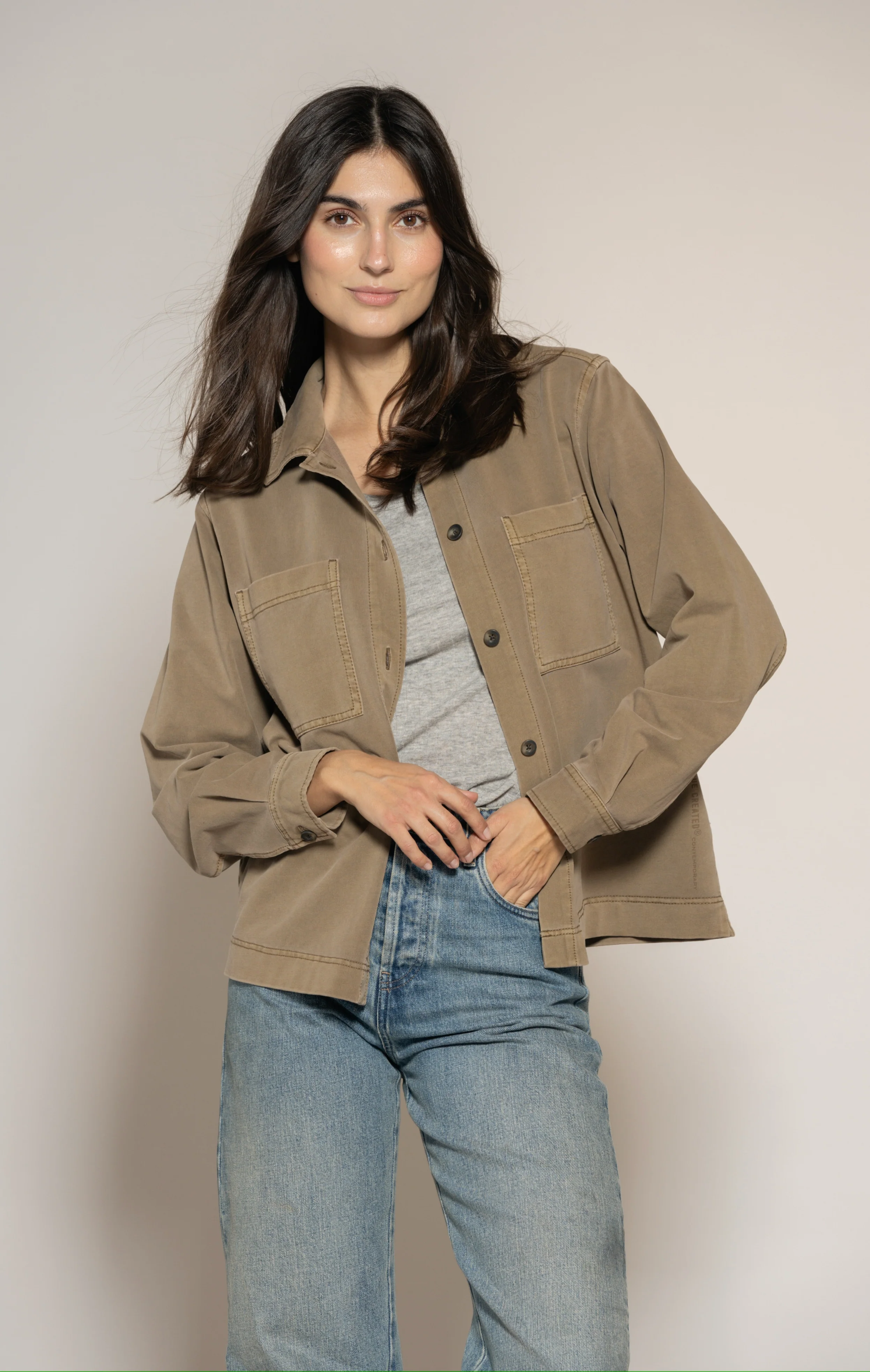 Gabrielle Shirt - Cognac