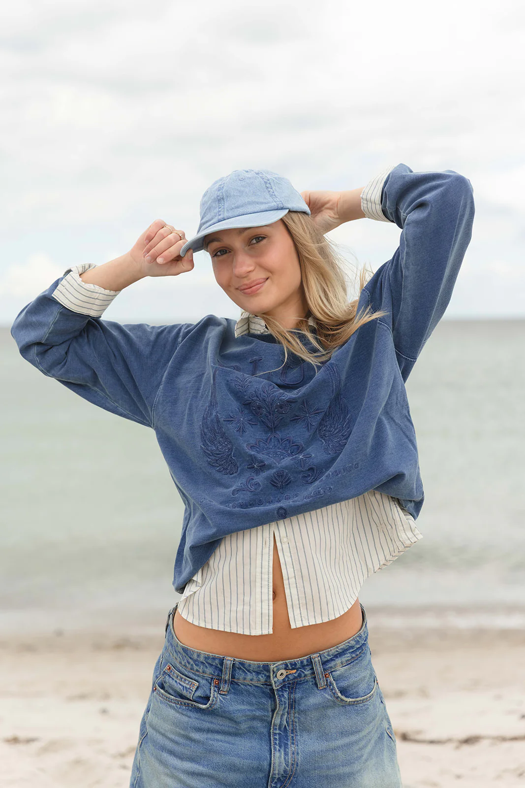 Gamma Striped Shirt - Milk - Image 2