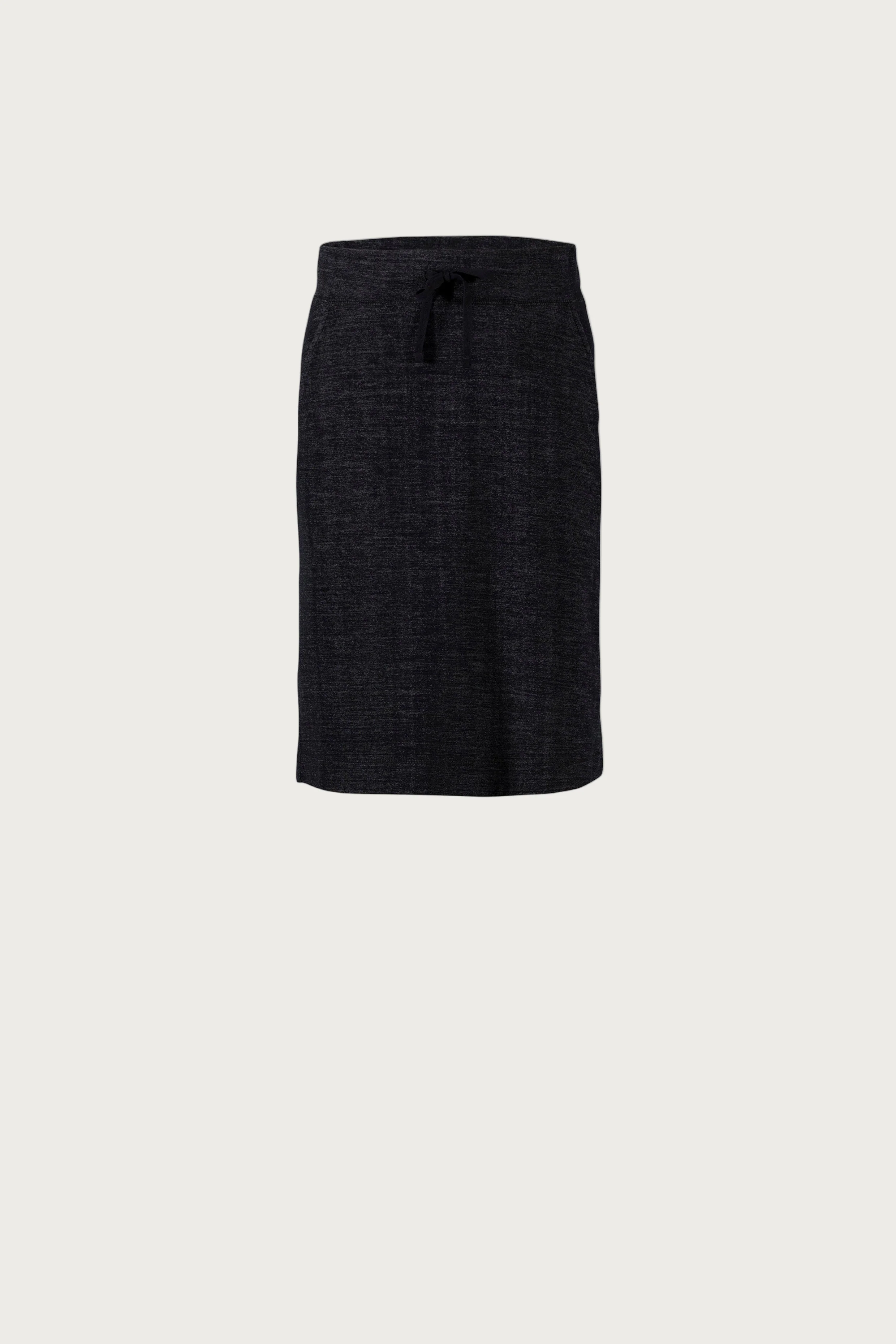 Greta Wooljersey Skirt - Black