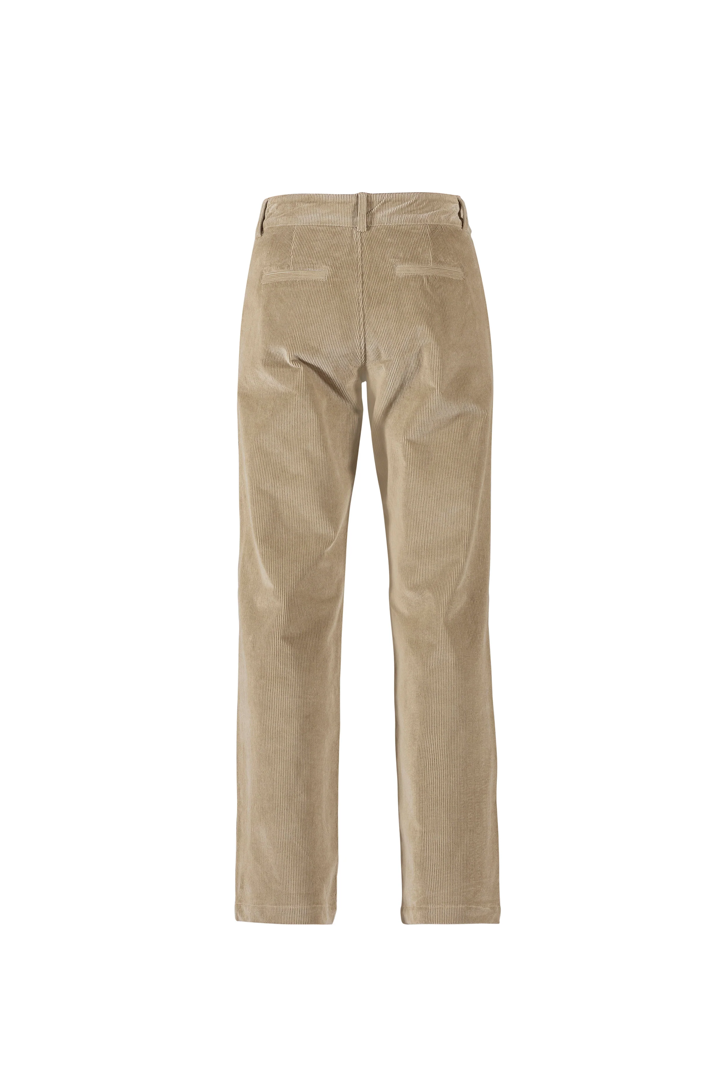 Gwen Stretch Corduroy Trousers - Light Camel - Image 4