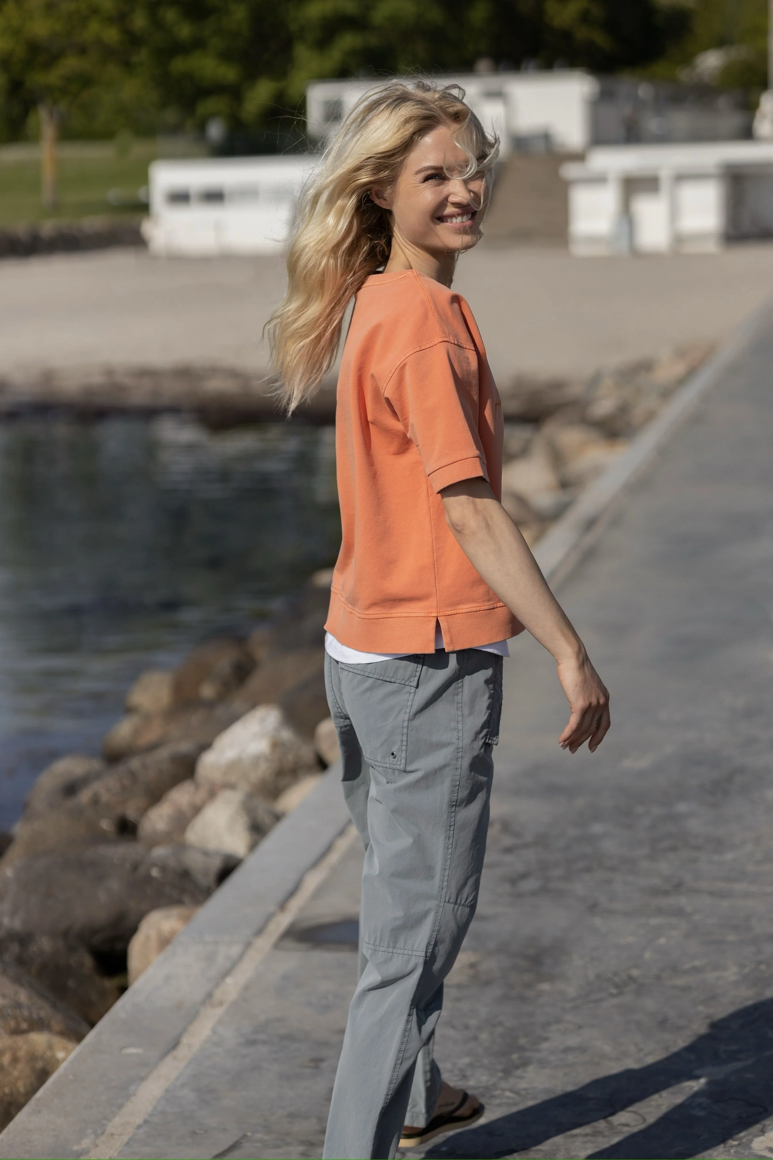 Jade Blouse - Dusty Orange - Image 2