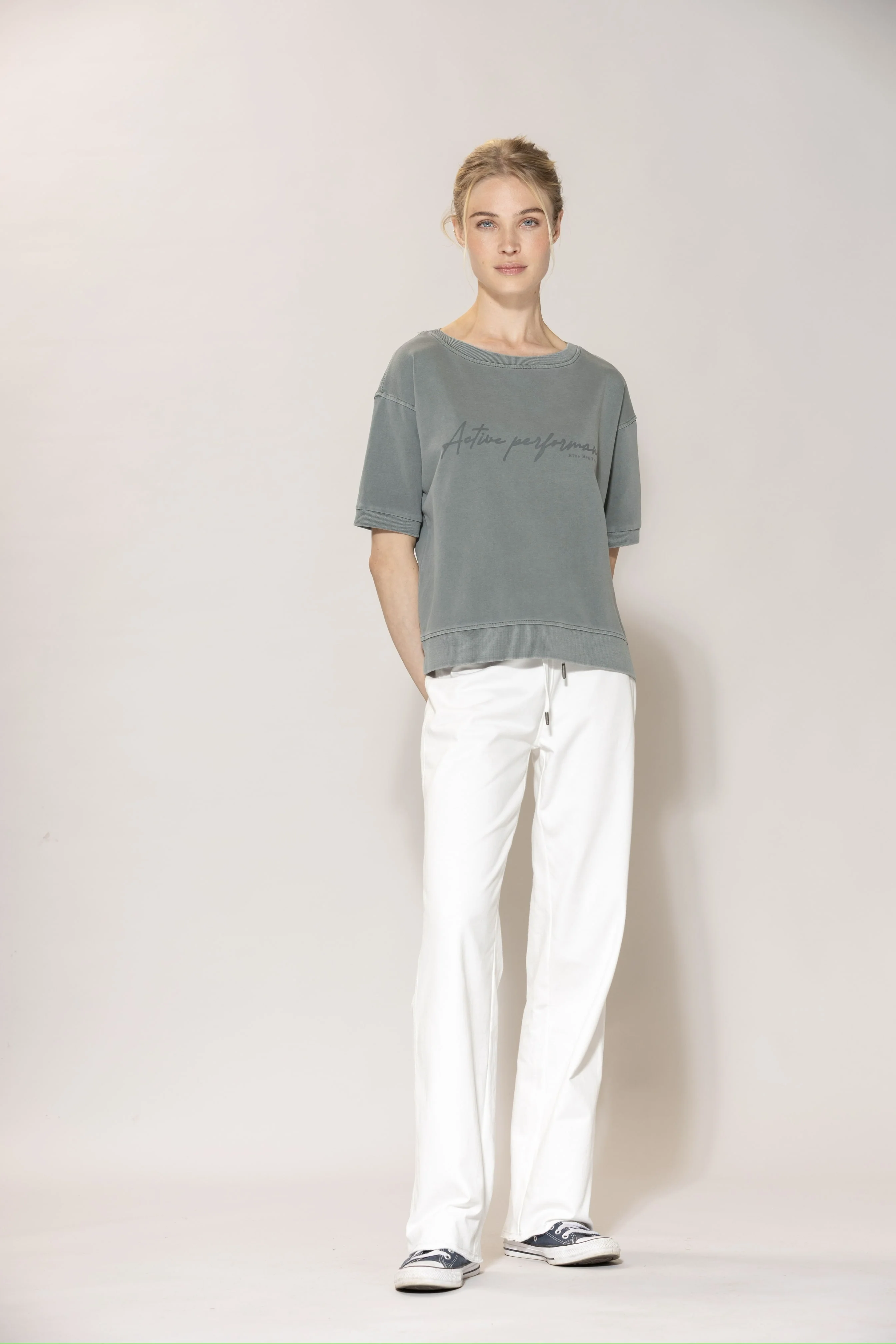 Jade Blouse - Silver Pine