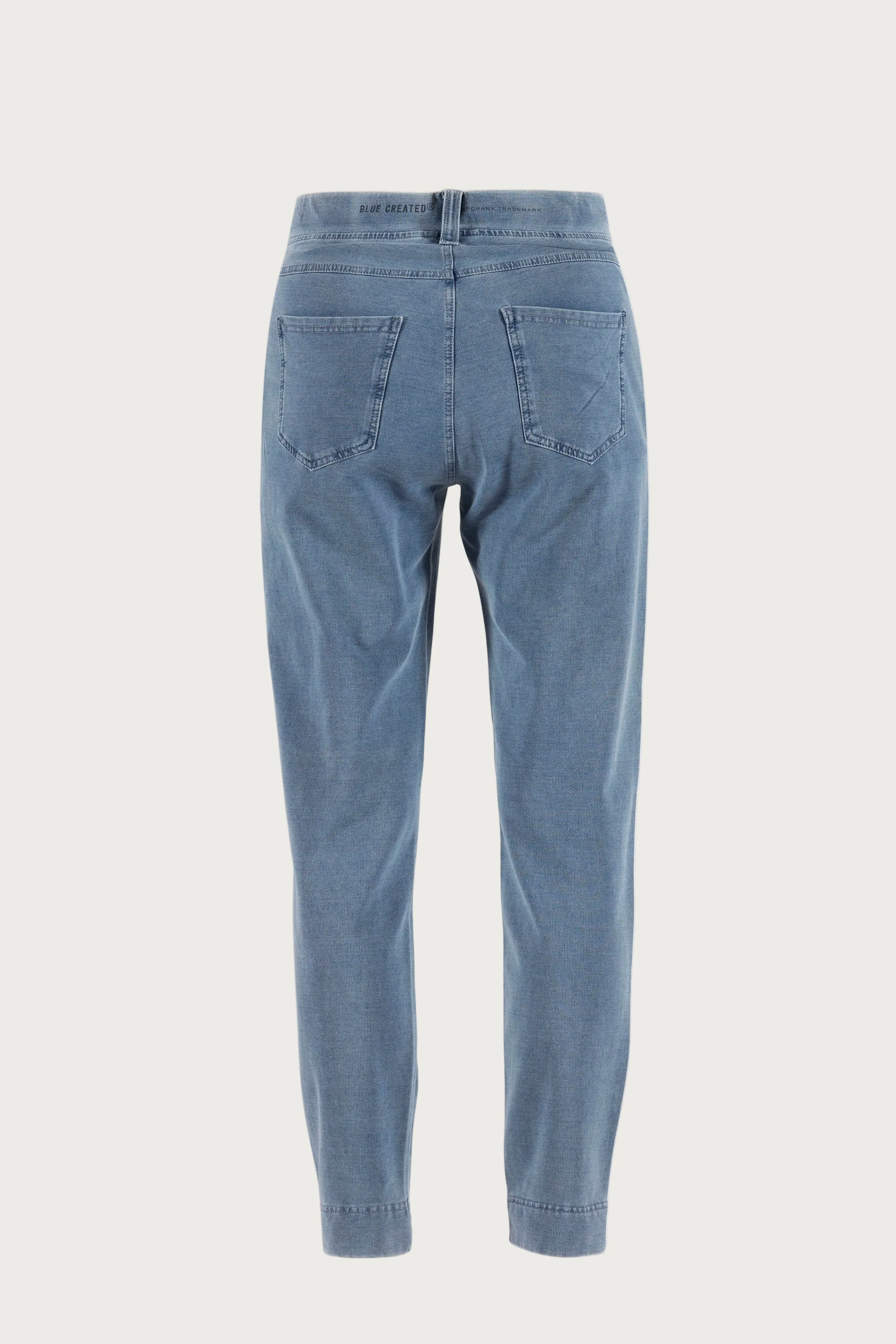 Jenny denim Sweat Pants - Denim Blue - Image 3