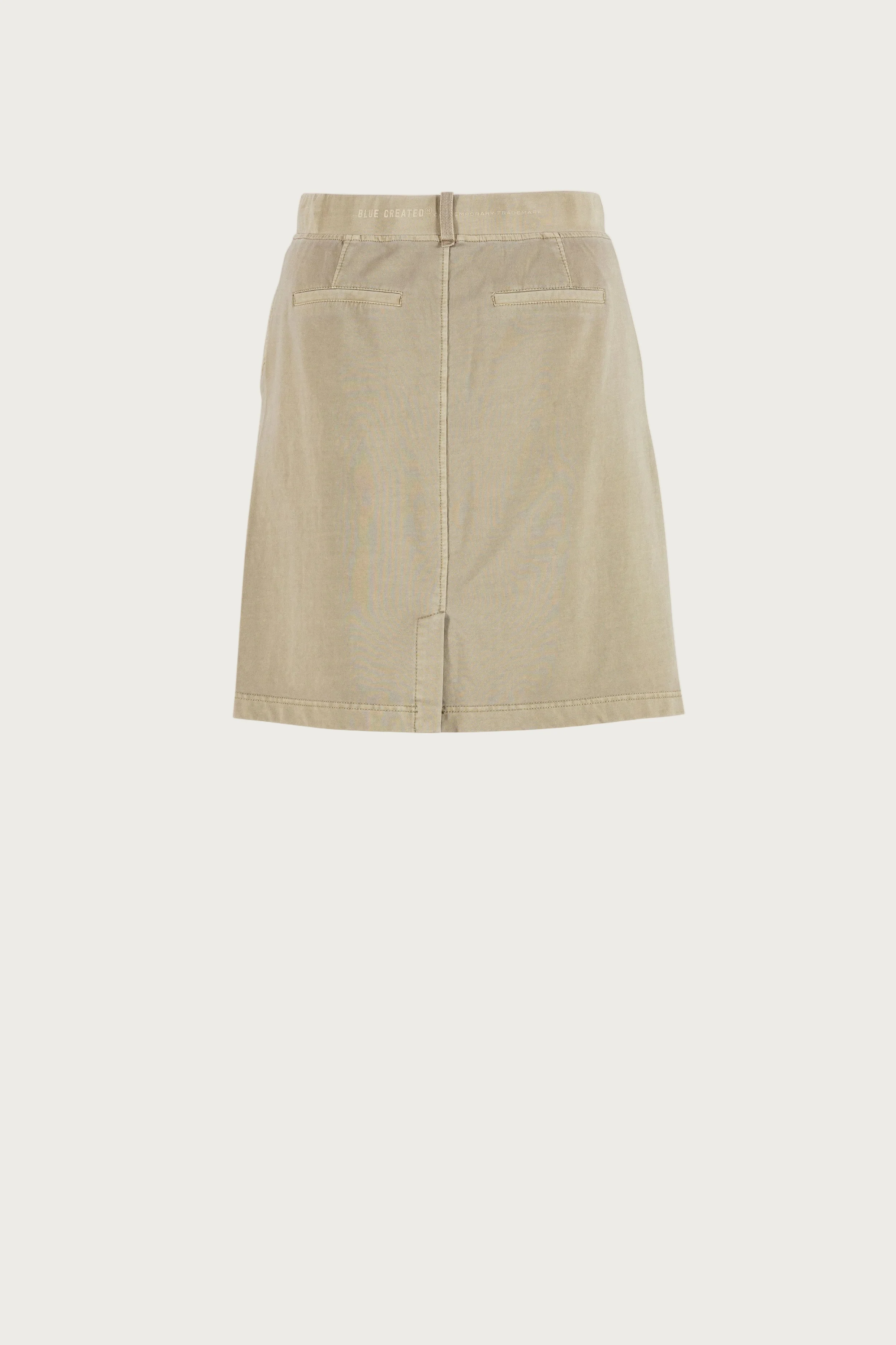 Joan "vintage" Sweat Skirt - Light Camel - Image 3