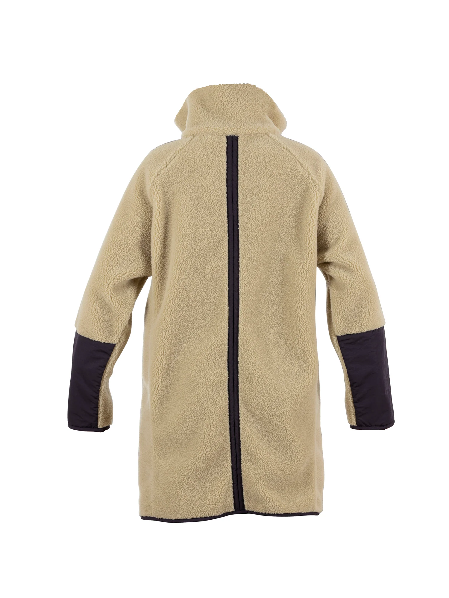 Kirkland wool-flecce Coat - Dark Ecru - Image 5