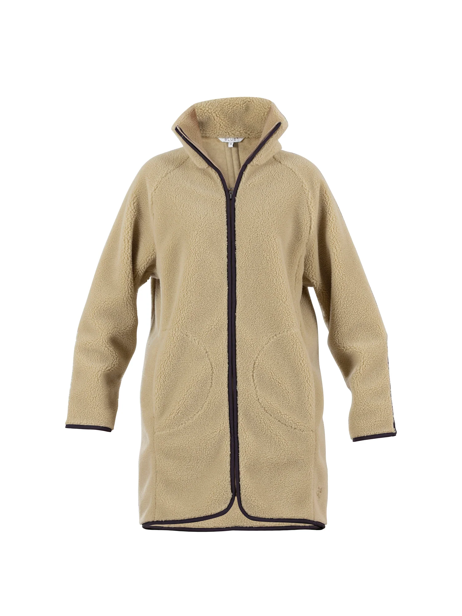 Kirkland wool-flecce Coat - Dark Ecru - Image 6