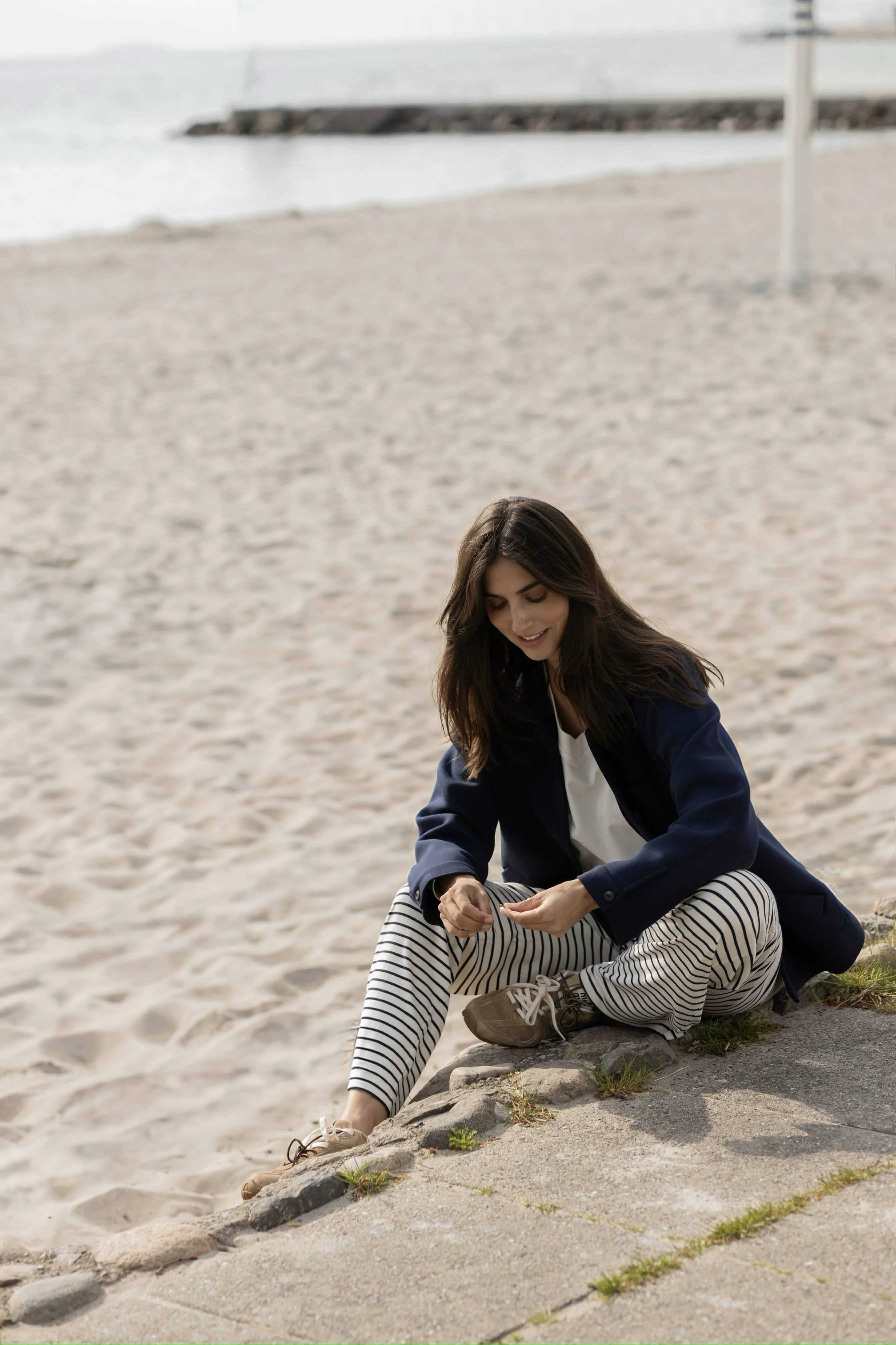 Lilian "scuba" Jacket - New Navy - Image 2