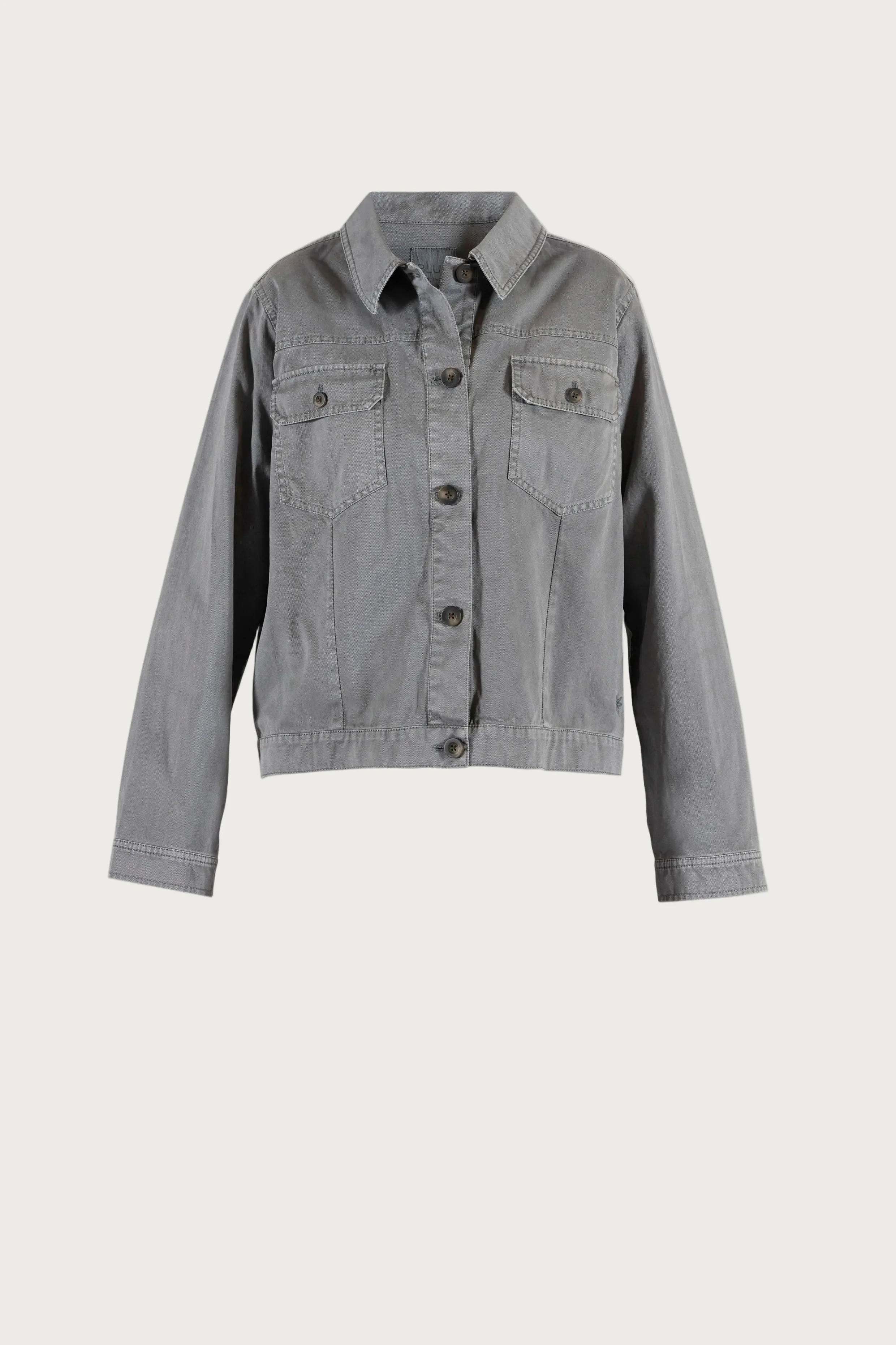 Linda twill Shirt Jacket - Silver Pine