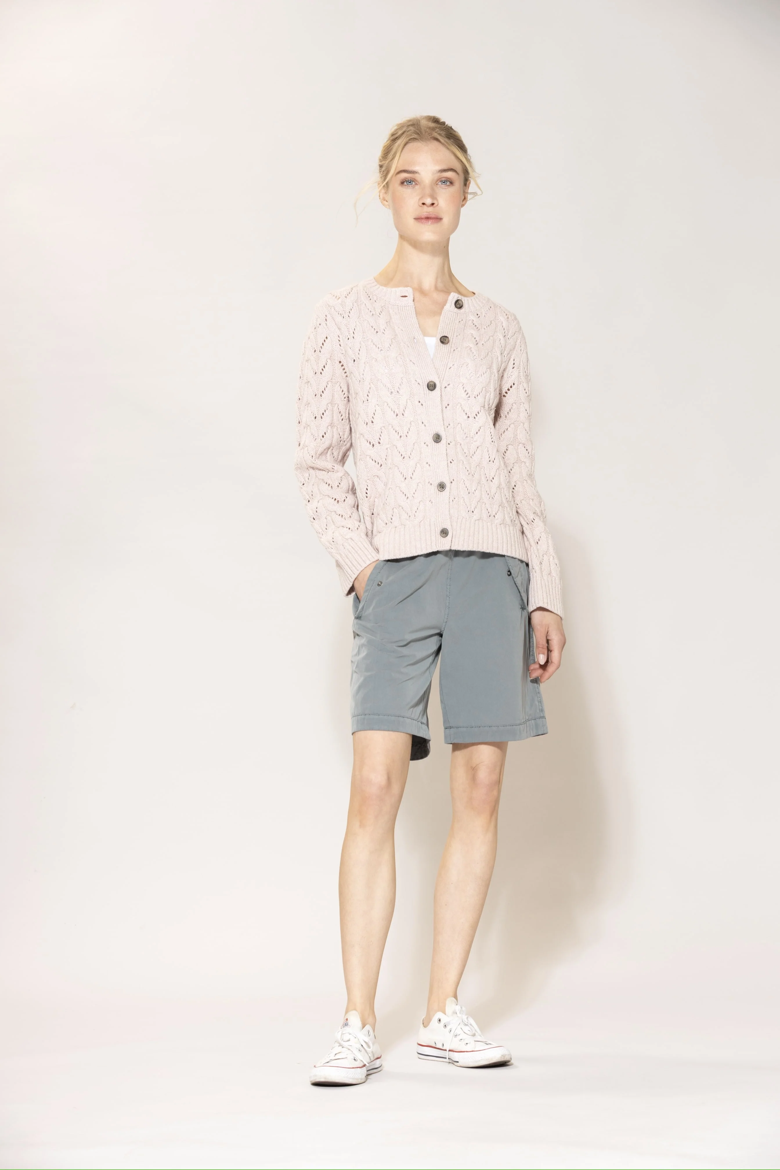 Linka softtouch Shorts - Silver Pine