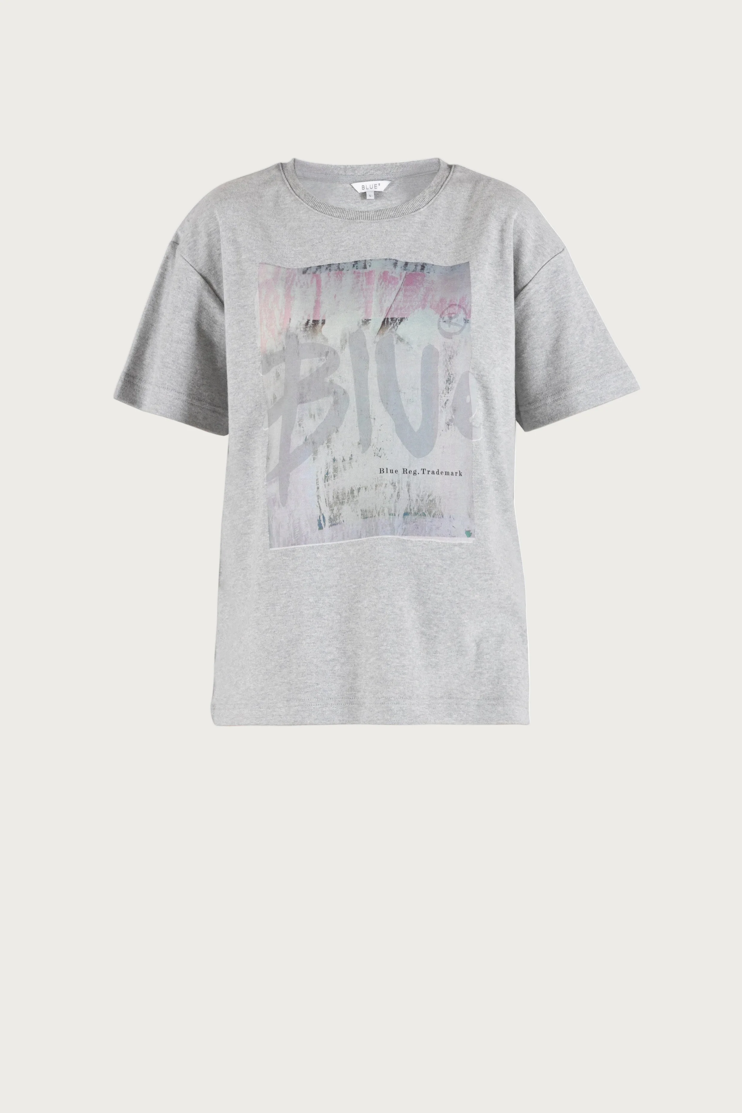 Liselotte Tee - Grey-Melange - Image 2