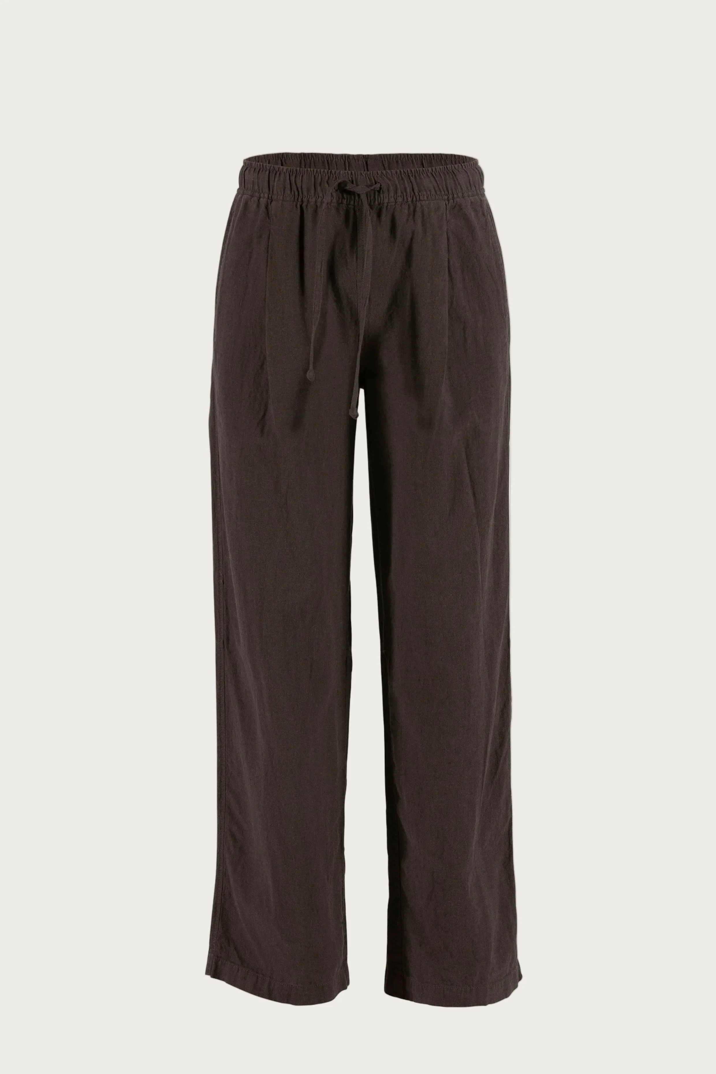Luca linen Trousers - Coffee